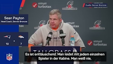 Broncos-Coach Payton niedergeschlagen: "Das ist hart"